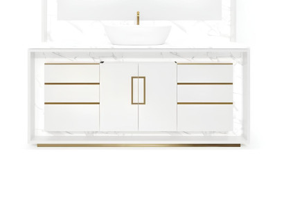 Weißer Badezimmerschrank Badezimmermöbel Regal Badezimmerschrank Holzregale