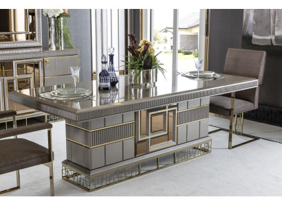 Esstisch Grau Moderne Esszimmer Schön Küche Holz Tische Design Luxus Metall Neu