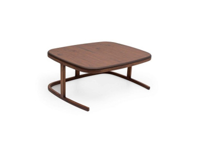 Designer Quadratischer Couchtisch Wohnzimmer Luxus Sofatisch Holztisch