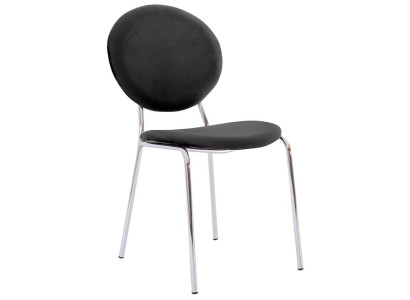 Esszimmer Modernen Stuhl Runde Luxus Designen Lehnstühle Möbel Schwarz