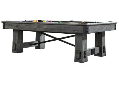 Stilvoller Spieltisch Billardtisch Holztisch Luxus Billardmöbel Freizeittisch