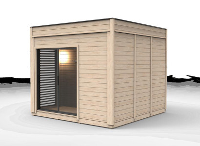 Trockensauna Holzsauna Outdoor Moderne Sauna Gartensauna Naturholzsauna