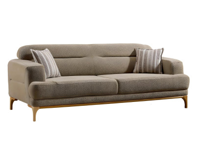 Modernes graues Stoffsofa für Wohnzimmer