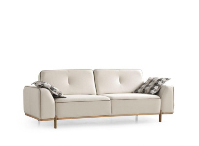 Sofa 3 Sitzer Textil Sofas Couch Polster Garnitur Moderne Couchen Sitz Dreisi