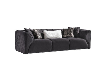 Luxus Top-Qualität Sofa 4 Sitzer Polstersofa Textil Sitz Design Couch Modern