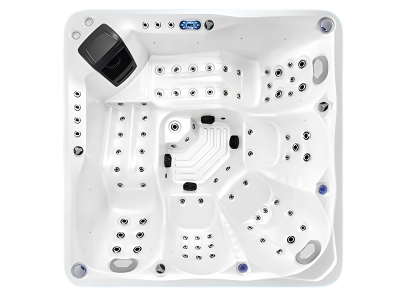 Outdoor-Spa Hot Tub Whirlpool Badefass Thermalwanne Erholungsbecken 210x210 cm