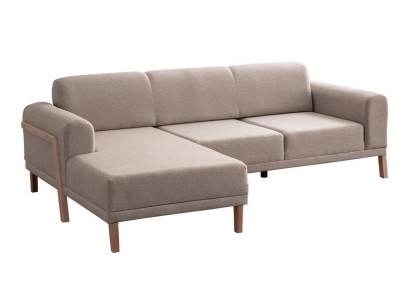 Zeitloses Ecksofa in Anthrazit schlicht raffiniert und vielseitig
