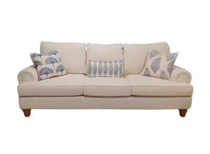 3-Sitzer Sofa Beige 250x104x101cm elegantes Design.