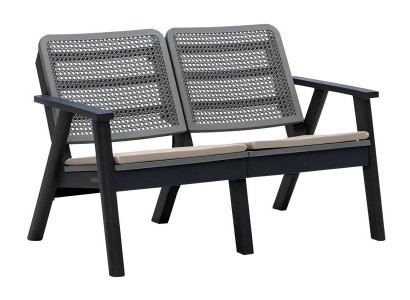 Stilvolle Gartenbank Designer Terrassenbank Luxuriöse Gartenmöbel