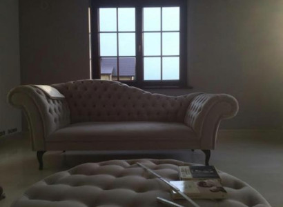 Chaiselounge Liege Chaise Chesterfield Couch Sofa Lounge Sitz Polster Club Neu