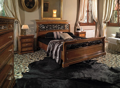 Schlafzimmer Set Bett mit 2 Nachttischen Betten Design Möbel Einrichtung 3tlg.